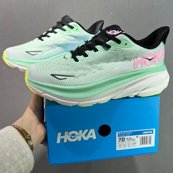 Hoka Clifton 9 1127896-MNW รองเท้าวิ่งชายและหญิง AENS