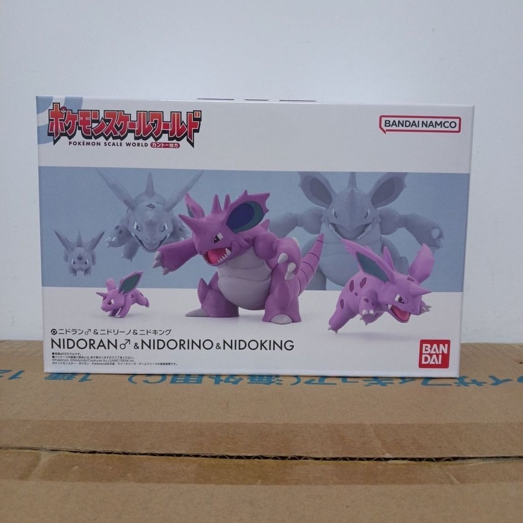 เวอร์ชั่นญี่ปุ่น ของแท้ Bandai Pokémon Scale World Nedoro Nedori Nori Doro Evolution Group Figure