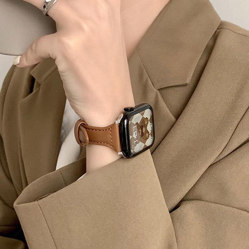 Slim หนัง Smartwatch สําหรับ GOOJODOQ สมาร์ทวอท์ช FB058 FB059 FB060 FB045 FB047 เปลี่ยนนาฬิกา