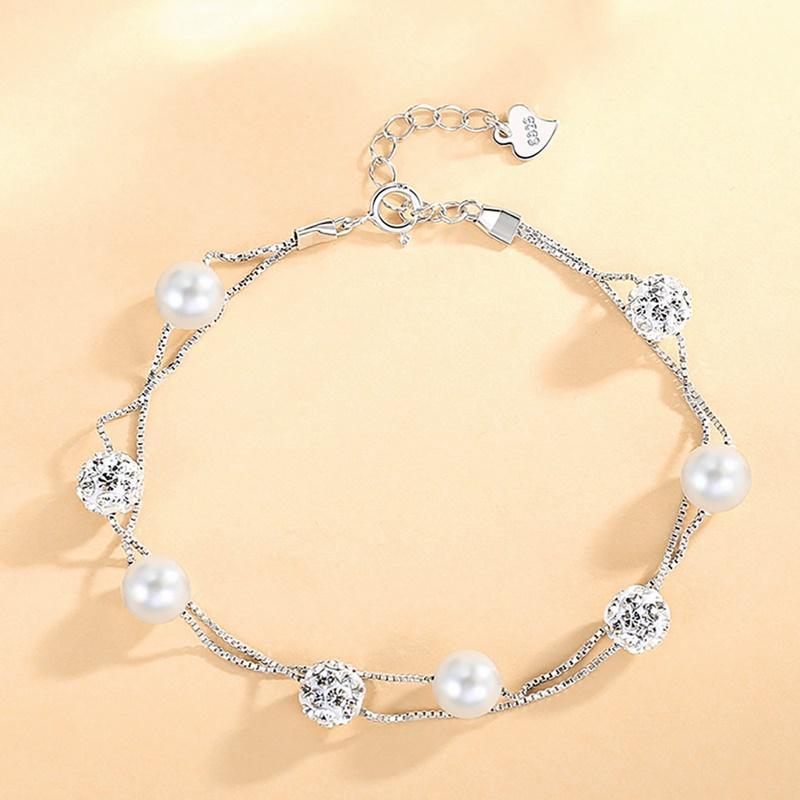 Lumina Bracelet สร้อยข้อมือเงินแท้ S925 [MERCELO]