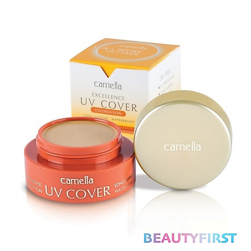 ครีมรองพื้น Camella Sun n Sport Excellence UV Cover Foundation 10g