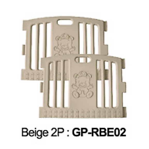 Eduplay ผนังต่อขยาย คอกกั้นเด็ก รุ่น Baby Bear 2 แผ่น สีเบส (GP-REB02) ของแท้จากเกาหลี