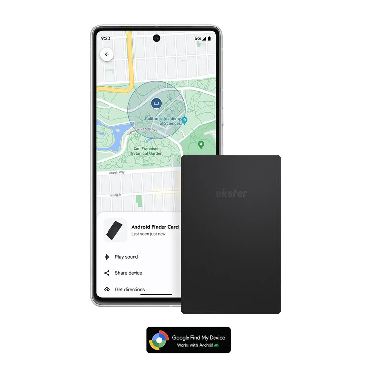 การ์ดตัวค้นหา EKSTER สําหรับ MagSafe Android | การ์ดติดตามกระเป๋าสตางค์บลูทูธ | ตัวระบุตําแหน่งกระเป