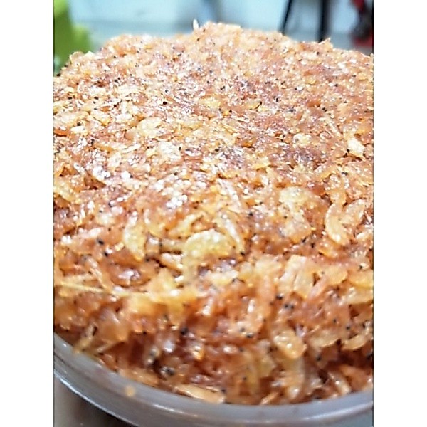 กะปิอย่างดี กุ้งล้วน100% กะปิใต้ กะปิหวาน กุ้งเป็นตัวๆ หอม อร่อย ขนาด 450-500กรัม(เต็มกระปุก)