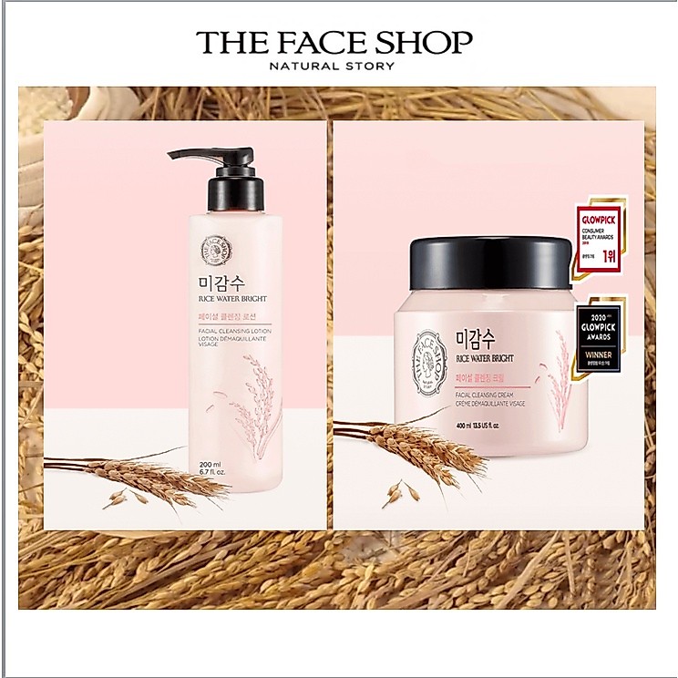[The Face Shop] คลีนซิ่งโลชั่น ทําความสะอาดผิวหน้า 200 มล. 200 มล. 400 มล.