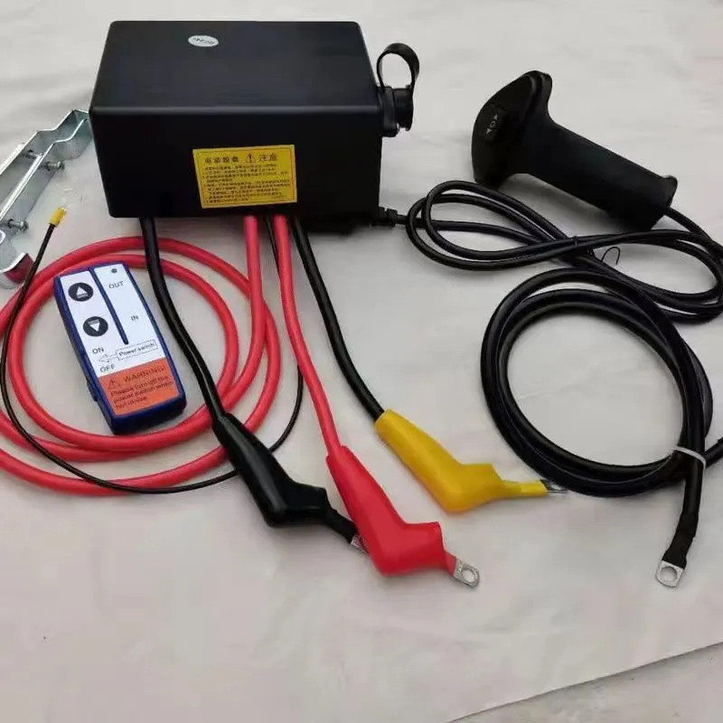 วินช์ อุปกรณ์เสริมพิเศษ/12v24v กล่องควบคุมมือจับรีโมทคอนโทรล/ดัดแปลงรีโมทคอนโทรลเบรกพิเศษ/ตัวควบคุมวินช์/ที่จับกว้าน