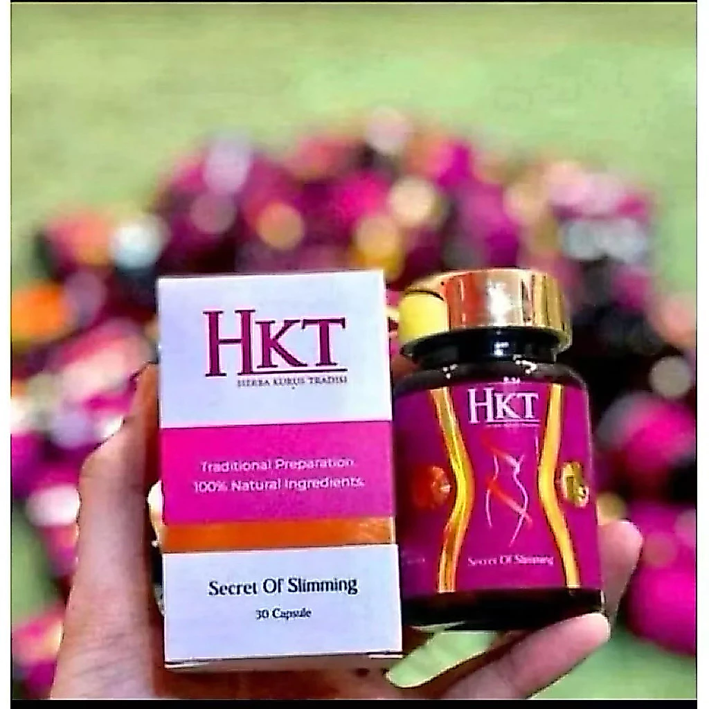 HKT อาหารเสริมยาลดน้ำหนัก มี 30 เม็ด ยาลดตัวดังในมาเลย์[1กระปุก]