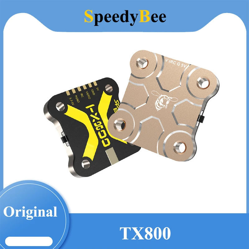 SpeedyBee TX800 VTX 5.8G 48CH PitMode 25mW/200mW/400mW/800mW เอาต์พุตระยะยาวเครื่องส่งสัญญาณ 5.8 GHz