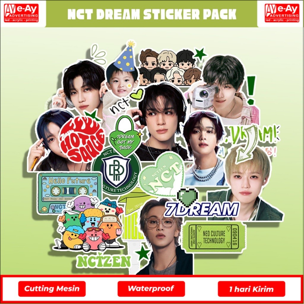 แพ็คสติ๊กเกอร์ NCT DREAM 29 ชิ้น | สติ๊กเกอร์ความงาม Kpop nct dream - eayadvertising