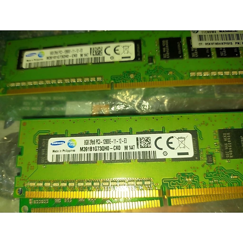 Ram Server 8gb samsung ddr3 PC12800E