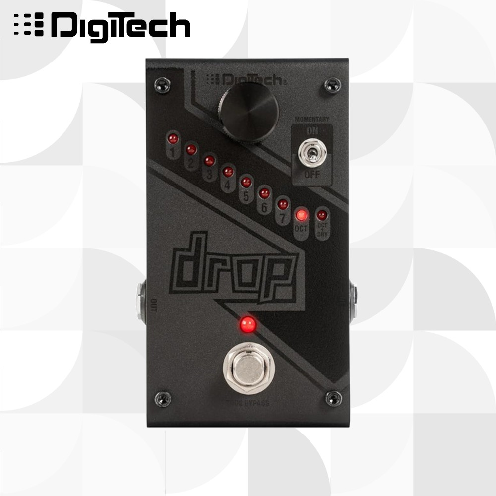 DigiTech Drop Tuning Pitch Shifter Guitar Effects Pedal เอฟเฟกต์กีตาร์【ส่งตรงจากญี่ปุ่น】