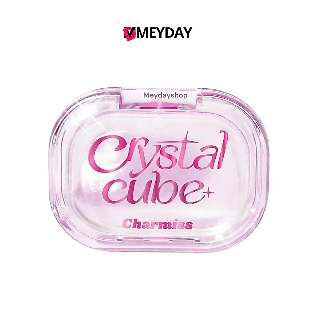 บลัชชาร์มิสคริสตัล คิวบ์ พีเอช เชนจ์จิ้ง บลัช เจล กลาสติ้ง Charmiss Crystal Cube pH Changing Blush Gel Glasting Cheeks