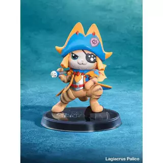 POP MART Monster Hunter Palico ซีรีส์ ฟิกเกอร์ กล่องสุ่ม น่ารัก ของสะสม ของแต่งโต๊ะ ของขวัญสำหรับแฟนๆ