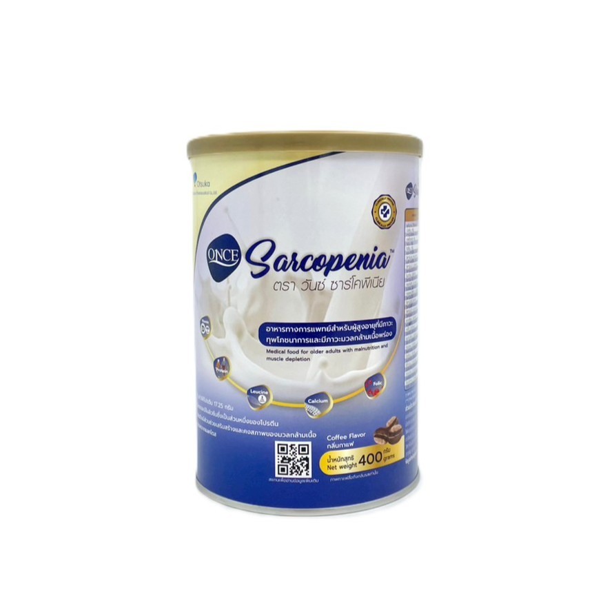 ONCE Sarcopenia วันซ์ ซาร์โคพีเนีย กลิ่นกาแฟ 400g