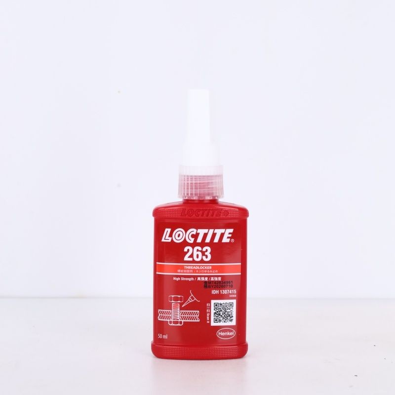 8.29Henkel Loctite 242C 243 ด้ายกาวยึดกาวสําหรับป้องกันการสูง乐泰242C 243 螺丝胶 防松专263 中纹锁高剂