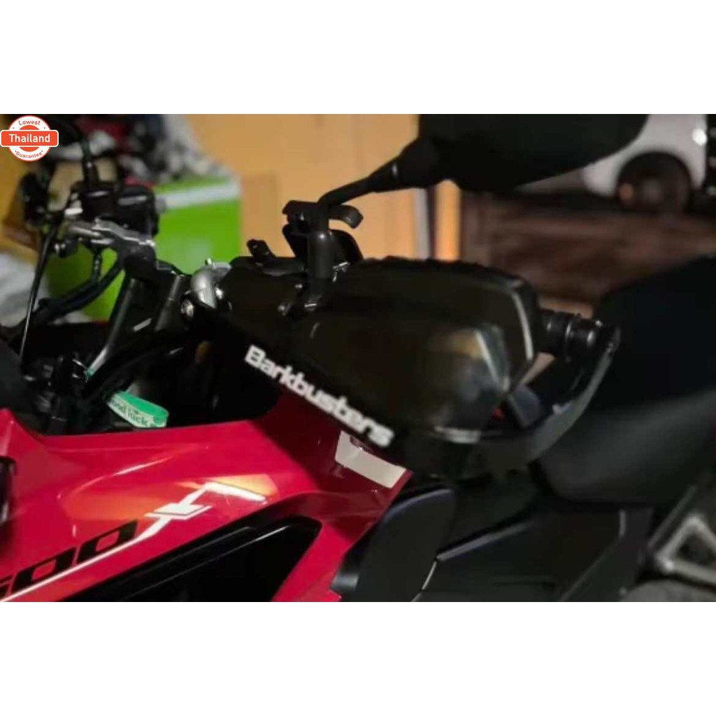 การ์ดแฮนด์ BBT สีดำ อุปกรณ์พร้อมติดติ้ง ใส่ Honda CB500X / NX 500   price 589