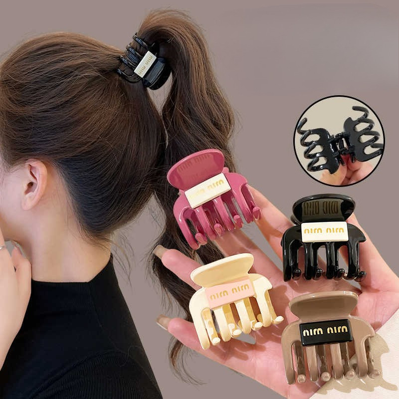 กิ๊บติดผมทรงฟักทองสำหรับทำผมหางม้าสูง ของตกแต่งผมสำหรับผู้หญิง