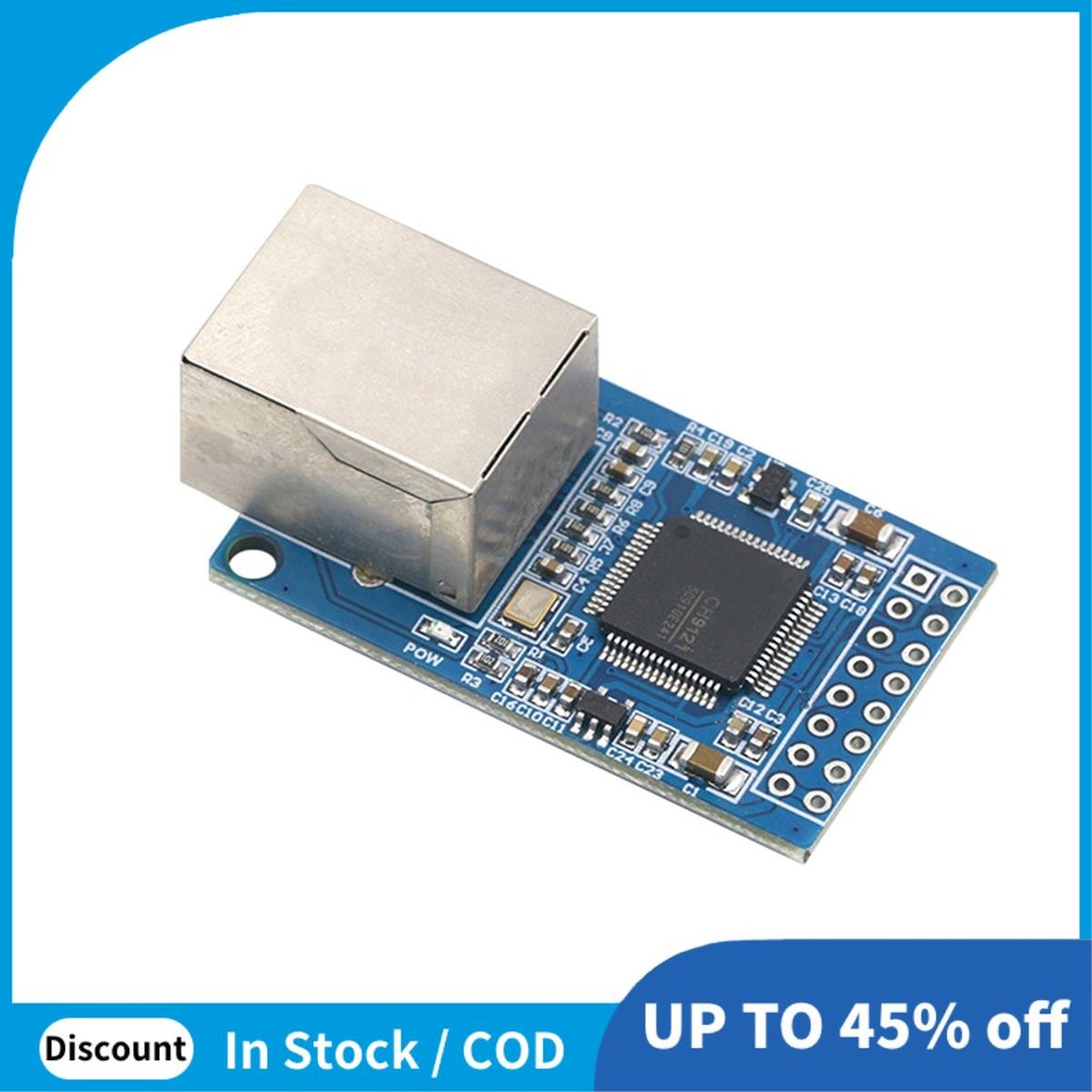 CH9121 Serial Port to Ethernet โมดูลเครือข่ายชิป TTL Transmission อุตสาหกรรม Microcontroller STM32/I