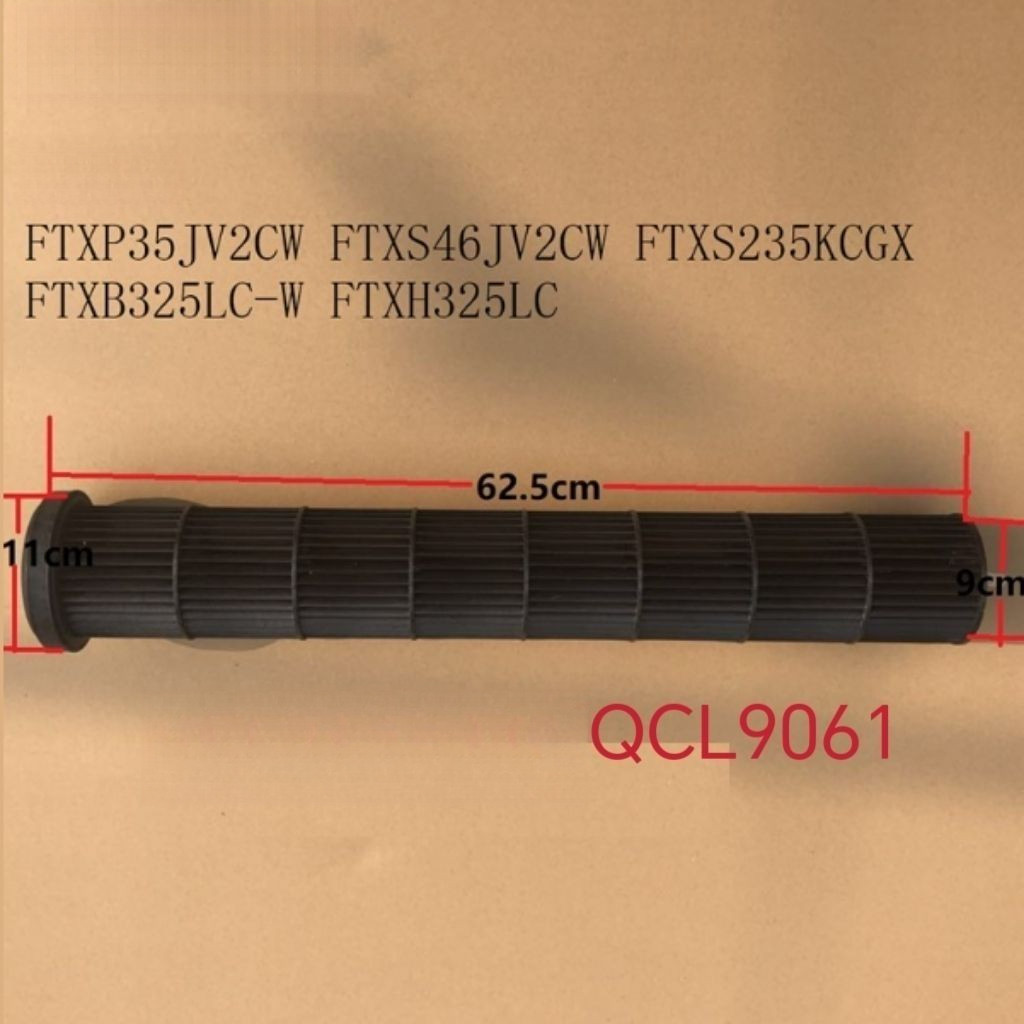 ลูกกลิ้งพัดลมเครื่องปรับอากาศ Daikin ของแท้ใหม่ ftxh35jv2cw ftxs35jv2cw ล้อลมภายใน