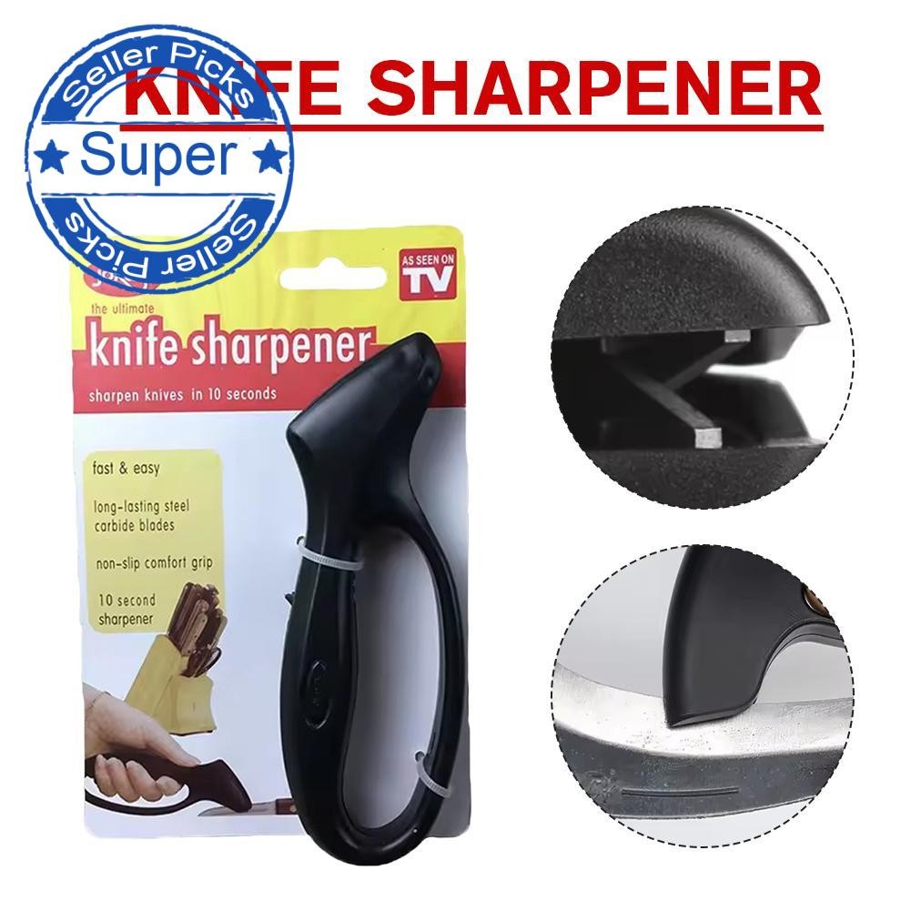 Single Handle Whetstone ครัวในครัวเรือน Quick Mini Whetstone เครื่องมือ Sharpening สะดวก G5q1