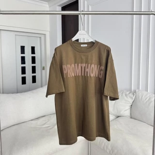 PREMIUM PROMTHONG Logo เสื้อยืดโอเวอร์ไซส์