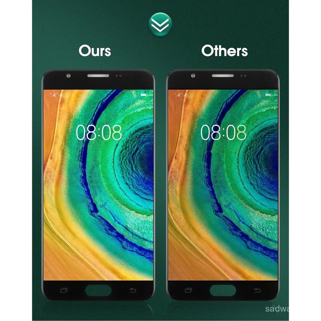 Srjtek สําหรับ Samsung Galaxy J7 Prime เปลี่ยนหน้าจอจอแสดงผล LCD Touch Digitizer Glass Sensor G610 G