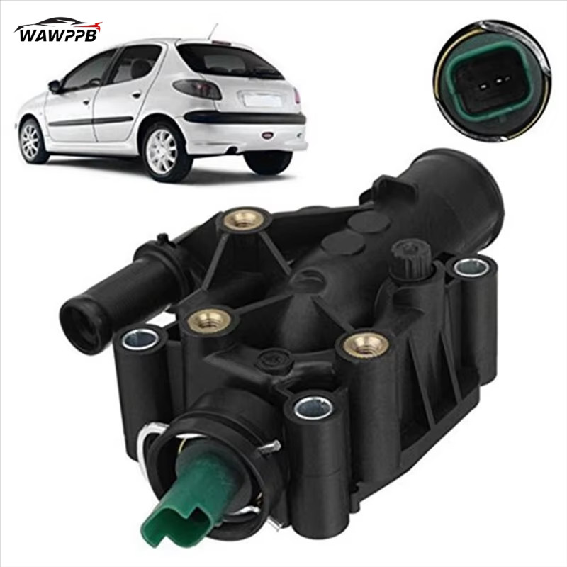 เทอร์โมสตัทน้ําหล่อเย็นสําหรับ Citroen Peugeot 206 1336.Z0 9647265980