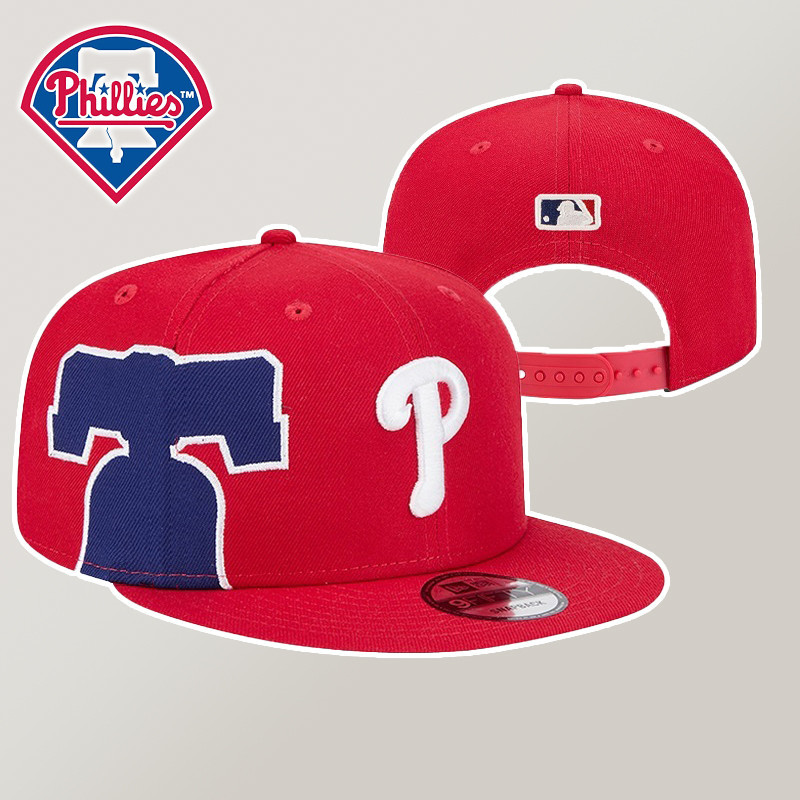หมวก Philadelphia Phillies Snapback สไตล์ปรับได้สําหรับผู้ชายหมวก
