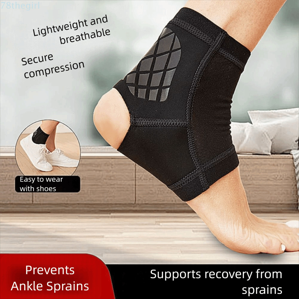 THEGIRL Ankle Retainer, Side Stabilize Joint Protector Ankle Support, Basketball Volleyball Compress