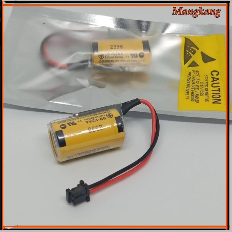 ของใหม่! BR-1/2AA Lithium E2PNแบตเตอรี่ สินค้าพร้อมส่งในไทย BR-1/2AA BR1/2AA YASKAWA BATTERY 3V
