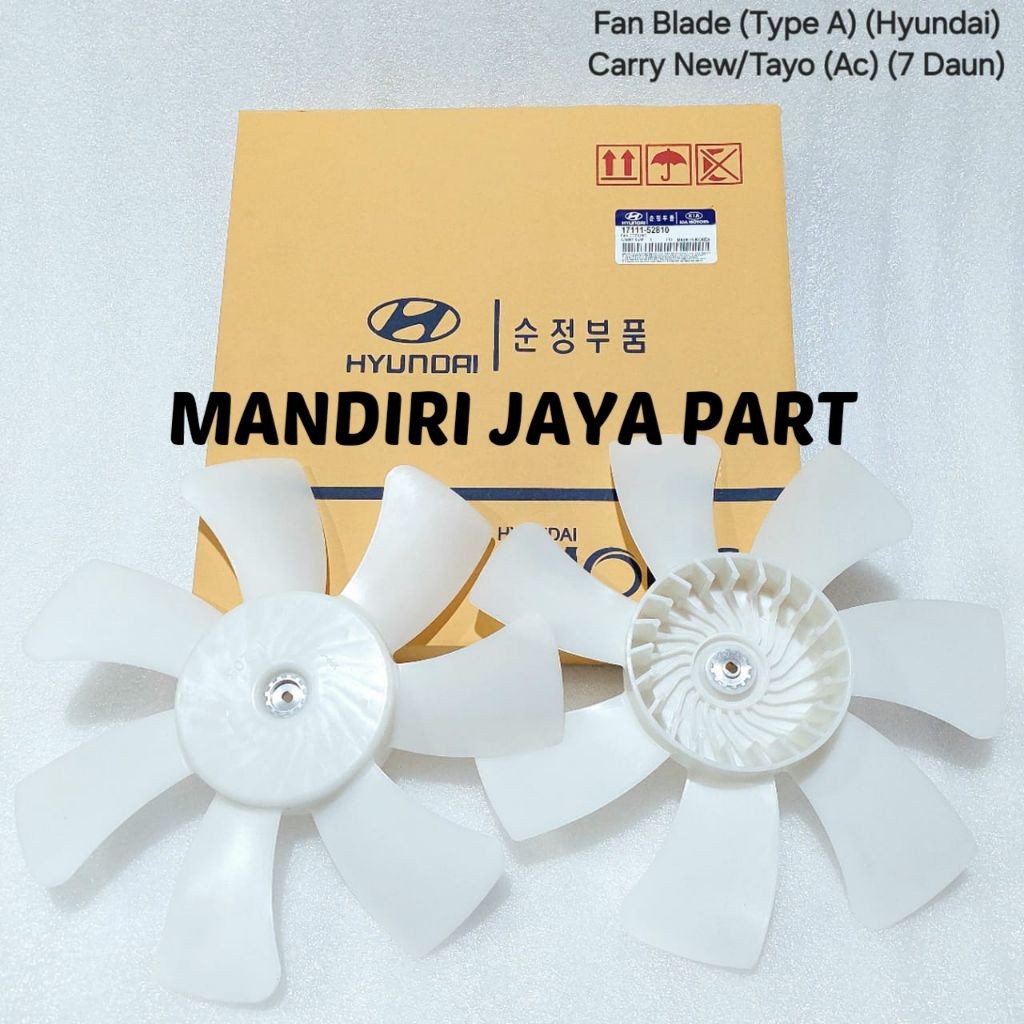 FAN BLADE-LEAF FAN-FLOW RADIATOR FAN 7 LEAVES (AC) CARRY NEW TAYO ORIGINAL