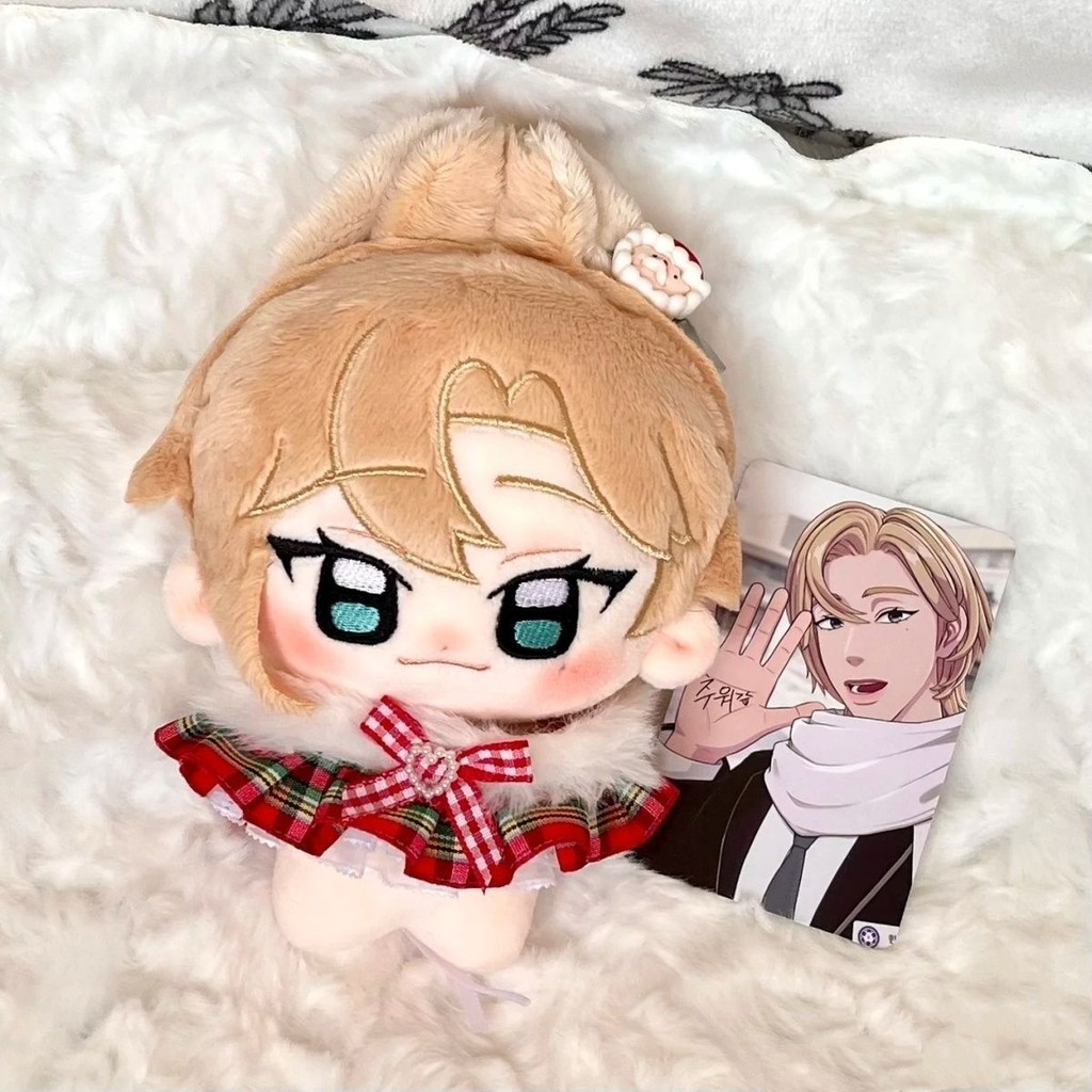 PLAVE อุปกรณ์ต่อพ่วง Han Noah ตุ๊กตาตุ๊กตา Plushie ตุ๊กตาของเล่นจี้ของขวัญ