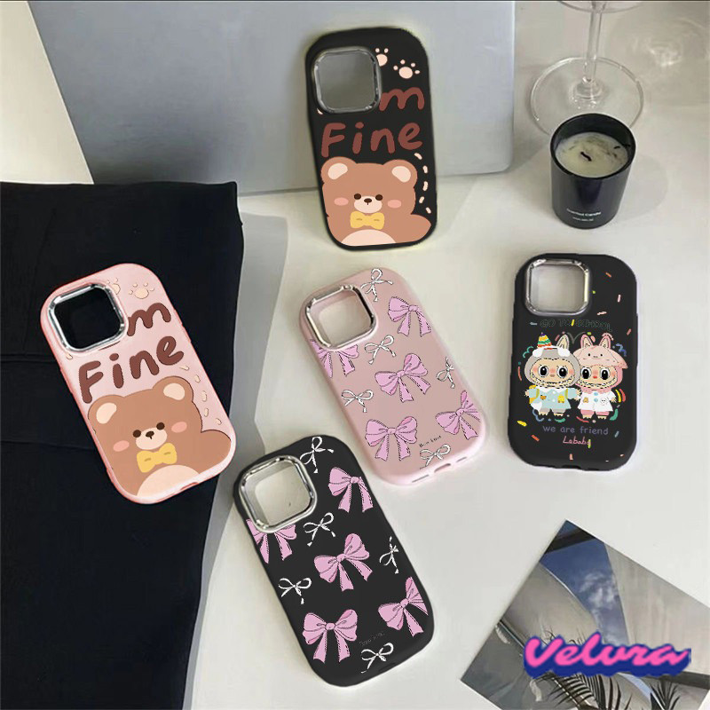 Velvra ส่งจากไทย เคสโทรศัพท์มือถือนิ่ม สำหรับ เคสไอโฟน กันกระแทก สําหรับ iPhone14 13 12 11 15 16Promax 8 Plus X XSMax