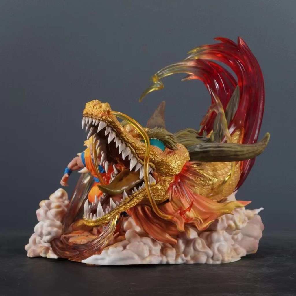 Dragon Ball GK LS Dragon Fist Outbreak Goku Super Three Goku ฉากรูปตกแต่งโมเดล
