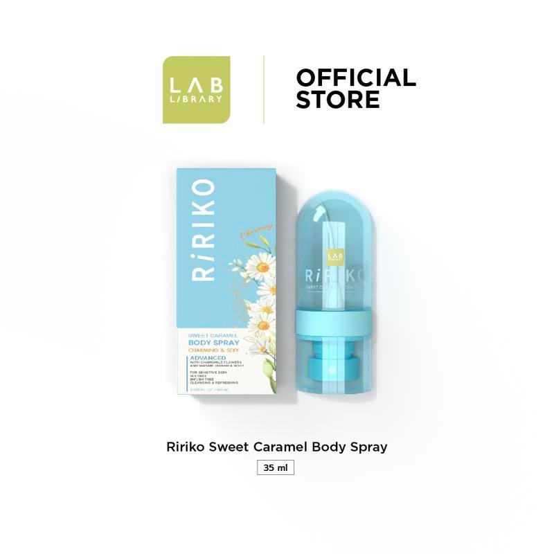 RIRIKO Sweet Caramel Body Spray