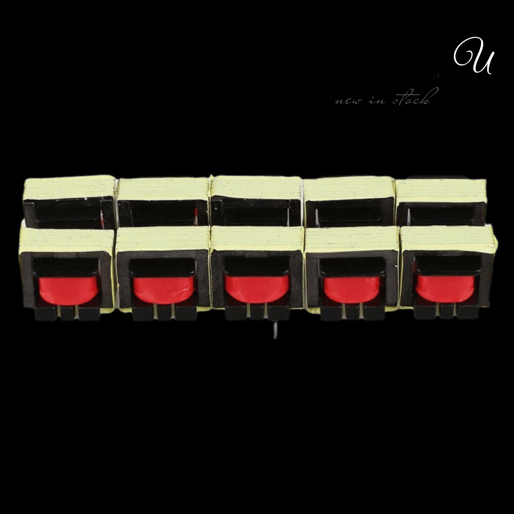 UAENAU 10PCS Audio Transformer,แบบพกพา 1300 : 8 Ohm EE14 Transformer,เสียงรบกวนต่ํา Audio Isolation 