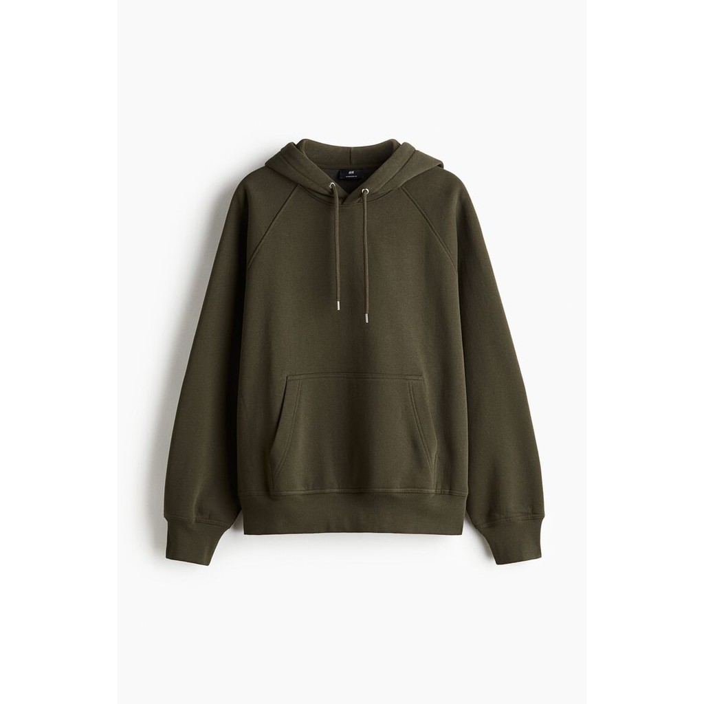 H&M(เอชแอนด์เอ็ม) ฮู้ดดี้ทรงโอเวอร์ไซส์ Men Oversized Fit Hoodie 1300810_1
