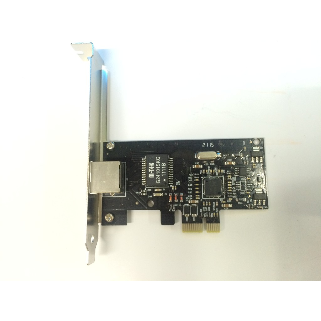 Ezhou PCI-E การ์ดเครือข่าย Gigabit การ์ดเครือข่าย pci-e เดสก์ท็อปกึ่งสูงการ์ดเครือข่ายในตัวไดรฟ์ฟรี 