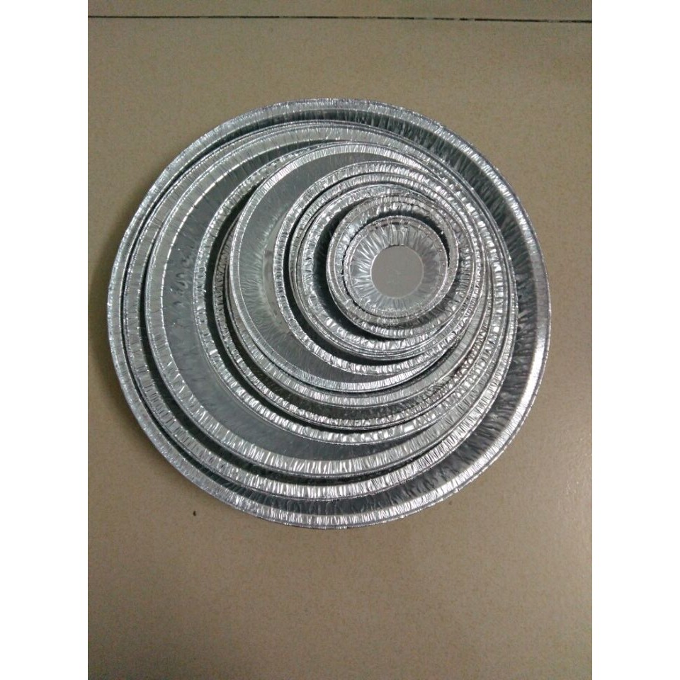 [206] ทิ้งอลูมิเนียมฟอยล์ถ้วยดีบุกภาชนะเค้กแม่พิมพ์ทาร์ตไข่ด้านล่างสนับสนุนทาร์ตไข่ถ้วย5000ชิ้น/คาร์