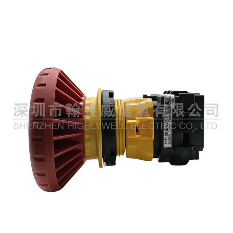 IDEC Wizumi Big Head Rapid Stop XW1E-BV501MFR BV502MFR Ready Stock BV503MFR BV504MFR