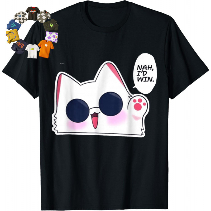 เสื้อยืดคอกลมแขนสั้นใส่สบาย ออกแบบตาม meme Gojo Goto สไตล์ญี่ปุ่น