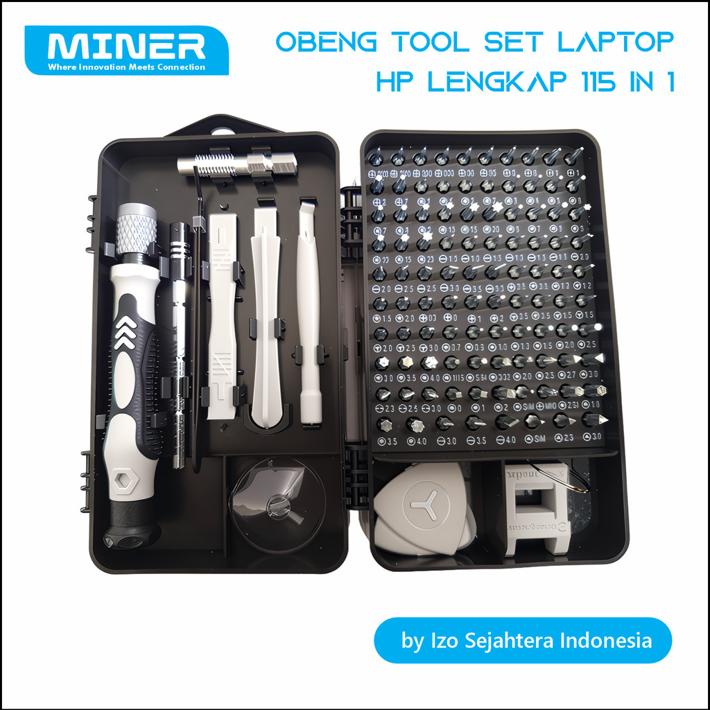 ไขควงแล็ปท็อป HP ครบ 115 in 1 มัลติฟังก์ชั่น