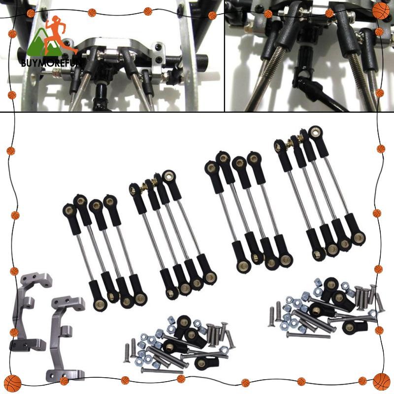 [ซื้อเพิ่มเติมสนุก] 8 ชิ้น 1/16 RC โลหะ Rod Link Link Link Link Link Link สําหรับ WPL B14 B24 C24 รุ