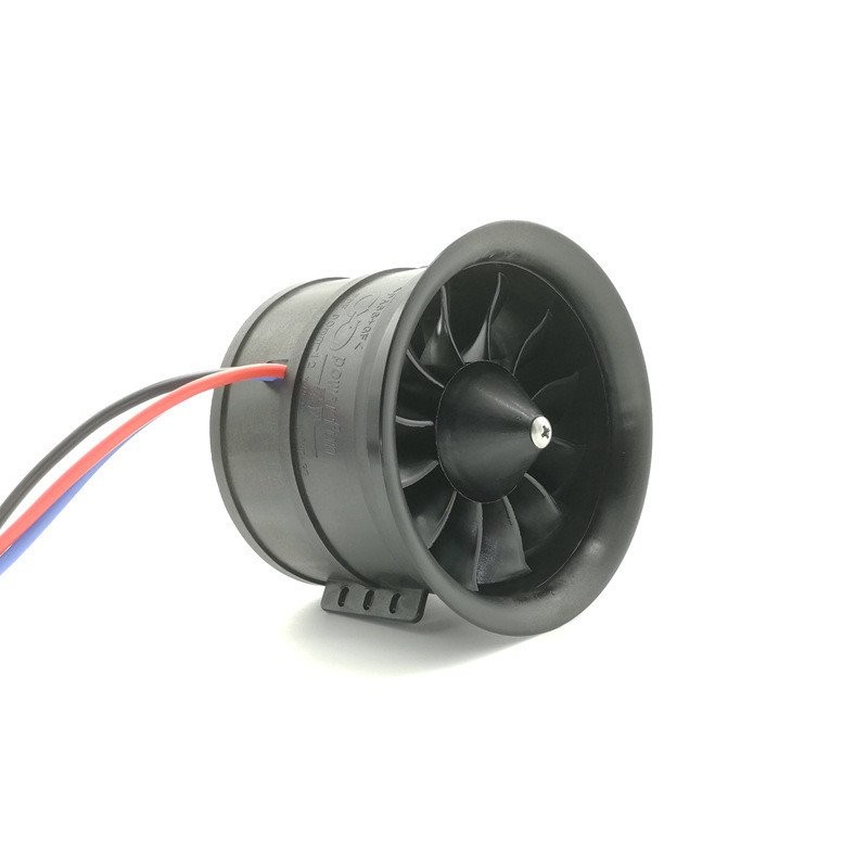 Storm Motor Controllation Fan เครื่องบิน 1100KV ใบมีดเครื่องยนต์ EDF90mm12 โมเดลเครื่องบินขนาดใหญ่ 8