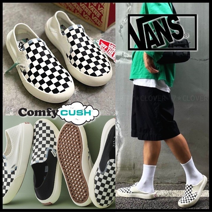🇰🇷VANS ComfyCush One CHECKERBOARD  VN0A45J57Z2   VANS  preorderoppa