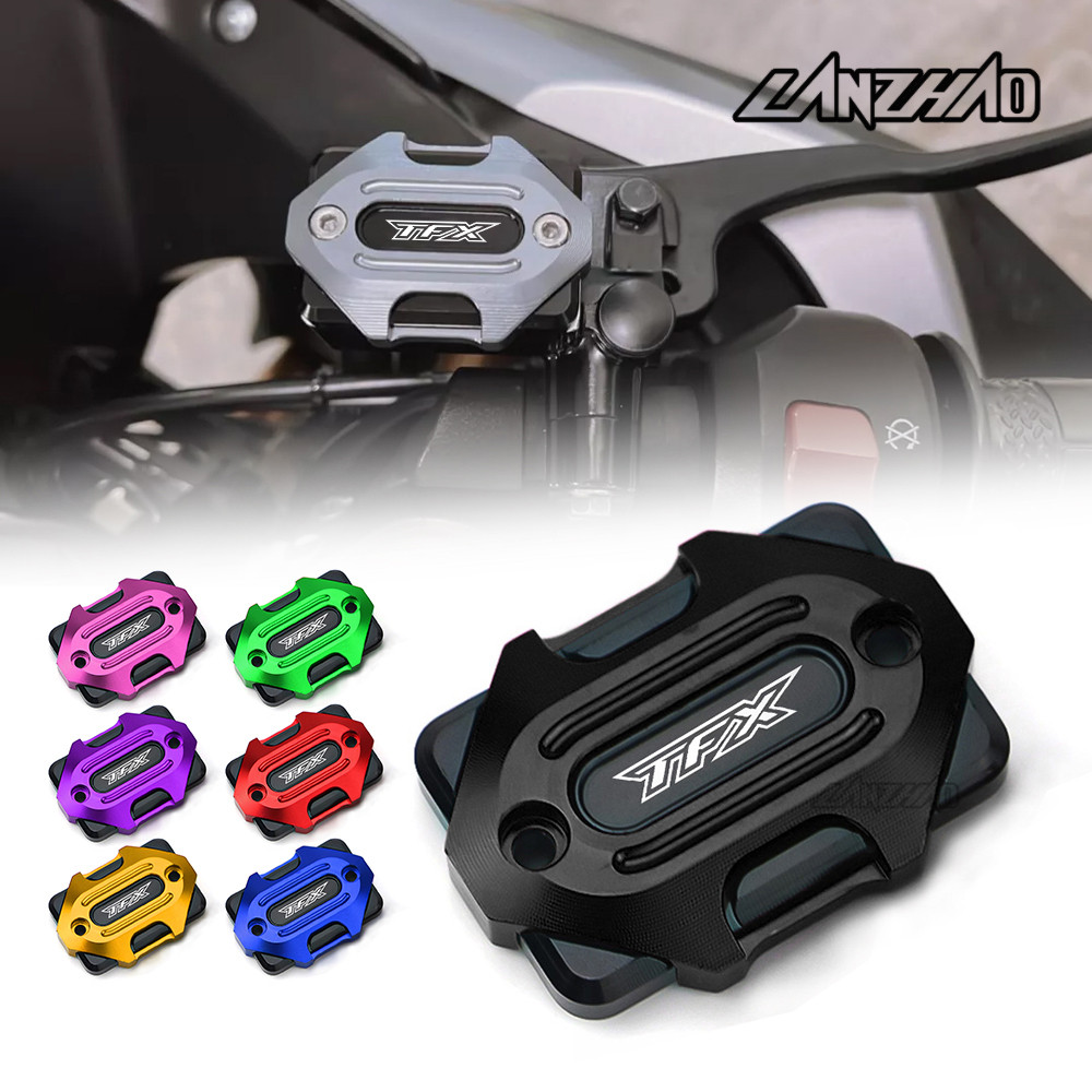 สําหรับ YAMAHA TFX 150 TFX150 รถจักรยานยนต์ CNC เบรคหน้าการใช้น้ํามันหมวก Master ฝาครอบกระบอกอุปกรณ์