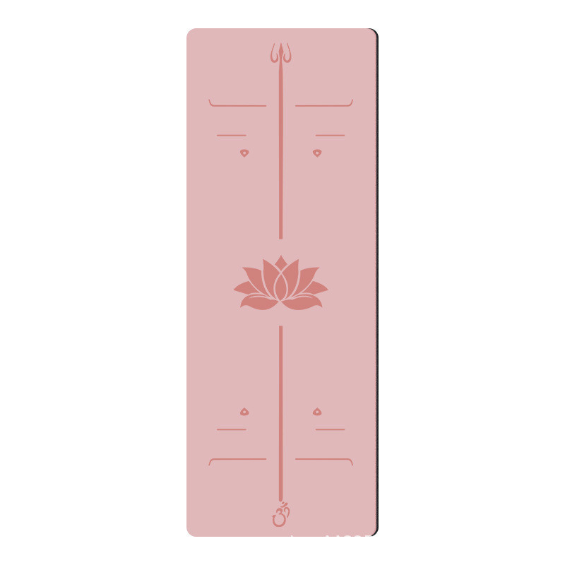 Pu Newly Rich Mat Natural Rubber Yoga Mat Home Non-Slip Shock Absorption Static Professional Fitness