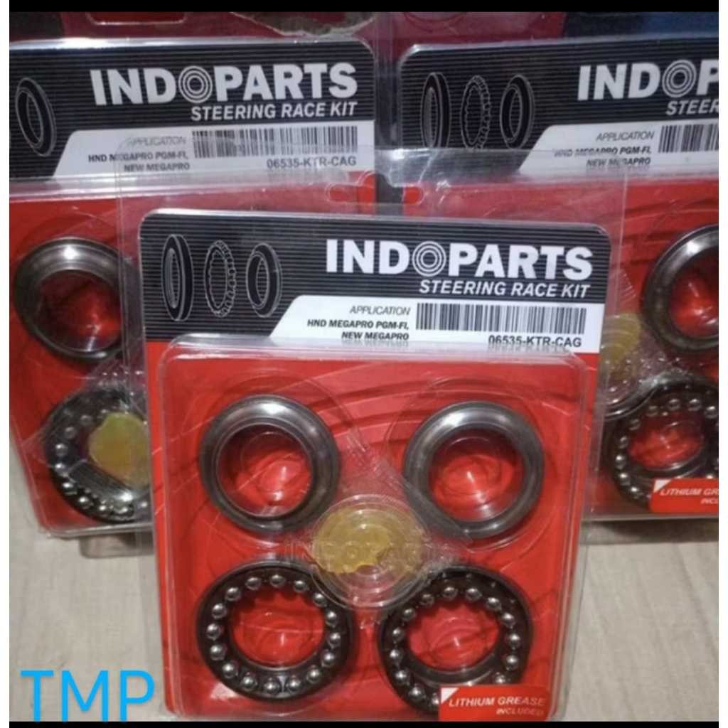 คอลัมน์พวงมาลัย Megapro PGM-FI ใหม่/ชามแฮนด์ Megapro ใหม่ ยี่ห้อ INDOPARTS / 06535-KTR-CAG