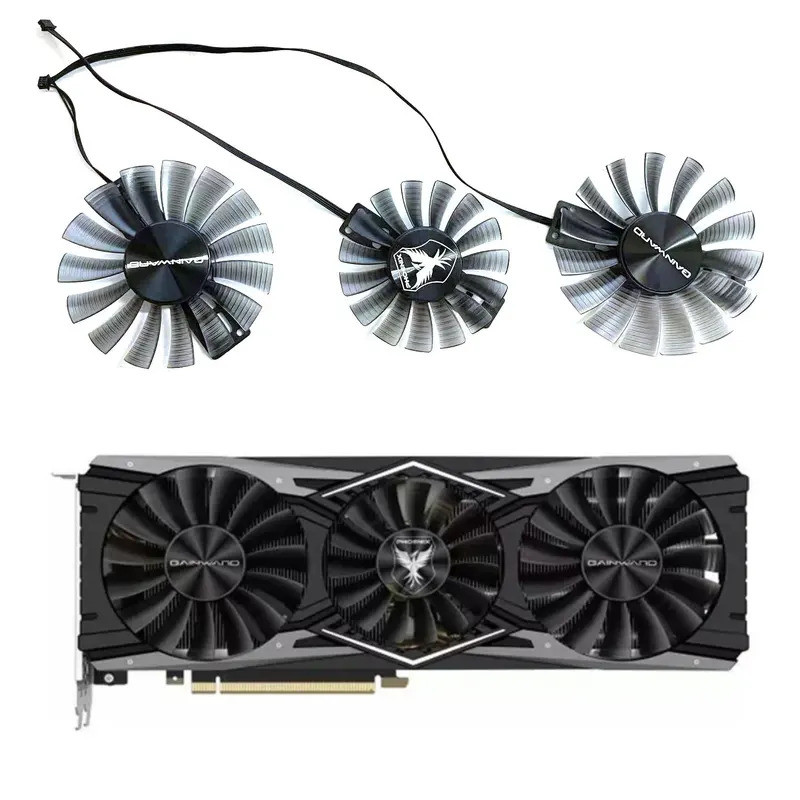 ใหม่ 4PIN 88 มม.FD9015U12S RTX 2080 TI GPU พัดลมสําหรับ GAINWARD RTX2080TI EMTEK RTX 2080 TI PHOENIX