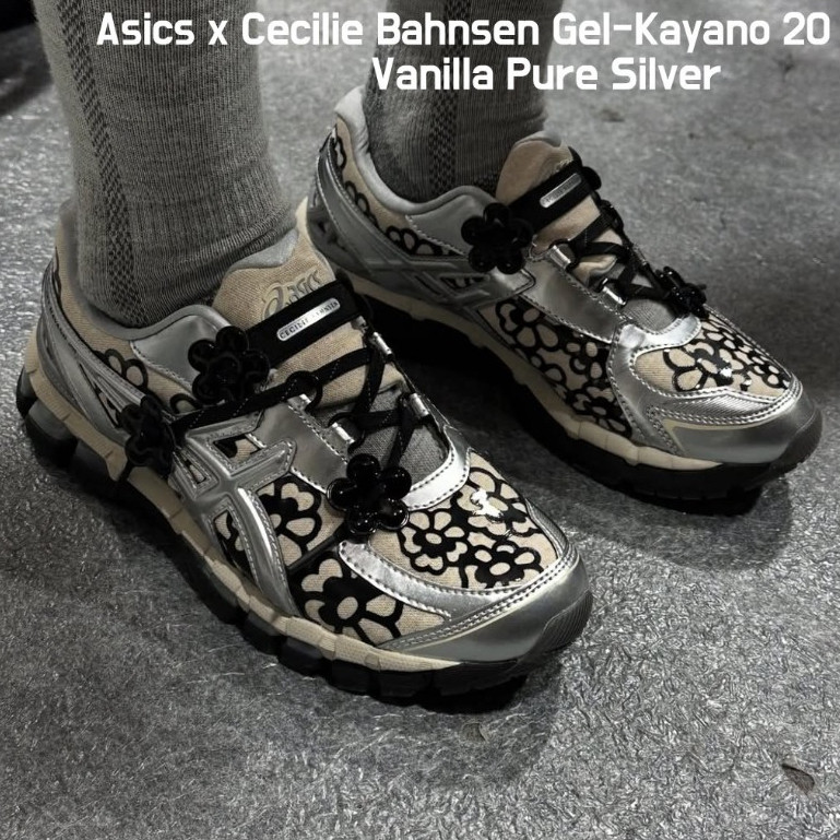 🇰🇷Asics x Cecilie Bahnsen Gel-Kayano 20 Vanilla Pure Silver  iuseoul- preorderoppa
